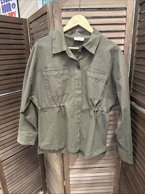 Olive Green Women's Utility Jacket